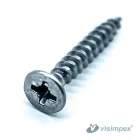 Süllyesztett fejű facsavar PZ, horganyzott 3,5x25, tövigmenetes/1000 db