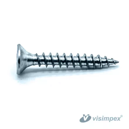 Süllyesztett fejű forgácslapcsavar Torx, horganyzott 3x45/1000 db