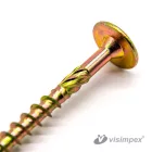 WoodStar Prime ácsszerkezeti csavar, tányérfejű 6x220/100 db