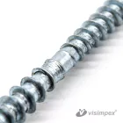 Szintező csavar Torx, horganyzott 6x160, (EU) - 100 db