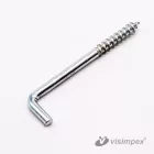Falhorog, horganyzott 4x30 - 200 db