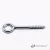 Szemescsavar, famenetű, horganyzott 10x250 - 25 db