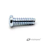 Eurocsavar D-fejjel PZ, horganyzott 6,3x19 - 1000 db