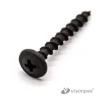 Tányérfejű gipszkartoncsavar famenetes, foszfátozott 4,2x55/250 db