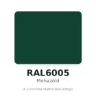 Hatlapfejű lemezcsavar DIN 7504K, 4,8x19, RAL6005/250 db
