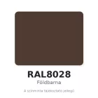 Hatlapfejű lemezcsavar DIN 7504K, 4,8x19, RAL8028/500 db