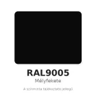Hatlapfejű lemezcsavar DIN 7504K 4,8x19 RAL9005 (EU)/250 db