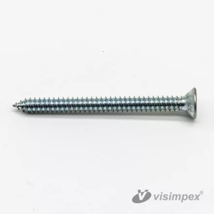Süllyesztett fejű lemezcsavar DIN 7982C PH, horganyzott 6,3x50 - 200 db