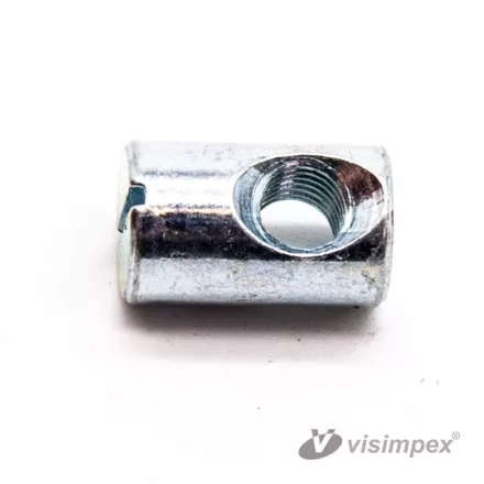 Tönkanya eltolt furattal, horganyzott M6x16 - 250 db