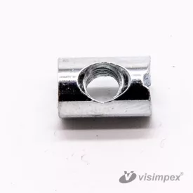 Tönkanya középfurattal, horganyzott M6x13 - 500 db
