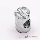 Tönkanya középfurattal, horganyzott M6x15 - 250 db