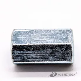 Toldó anya DIN 6334, horganyzott M6x18 - 200 db