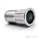 Hengeres fejű acél szegecsanya mikroperemes horganyzott M6/1000 db