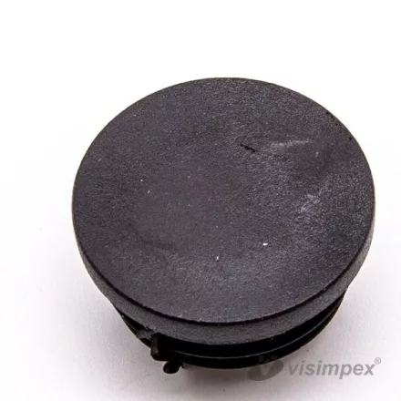 Műanyag záródugó csőhöz 3/4", fekete - 50 db