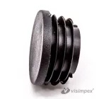 Műanyag záródugó csőhöz 6/4”, fekete - 50 db