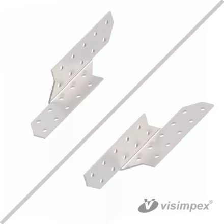 Szarufa összekötő 250x32x2,0 BALOS - 50 db