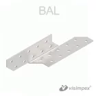 Szarufa összekötő 250x32x2,0 BALOS - 50 db