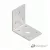 Sarokösszekötő 70x70x55x2,5 - 50 db