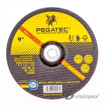 Tisztítókorong fémhez PEGATEC 125x6,0 - 20 db
