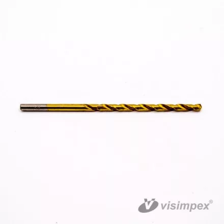 Hosszú szárú fém csigafúró DIN 340 köszörült 9x175 - 5 db